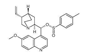 quinine (Rs)-p-tolylsulfinate Structure