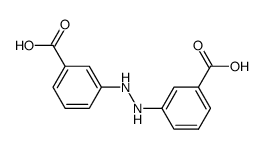3,3'-hydrazo-di-benzoic acid Structure