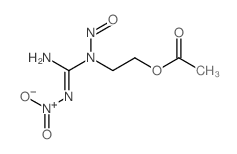 Guanidine,N-[2-(acetyloxy)ethyl]-N'-nitro-N-nitroso- (9CI)结构式