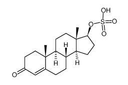 testosterone sulfate Structure