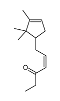 6-(2,2,3-trimethylcyclopent-3-en-1-yl)hex-4-en-3-one Structure