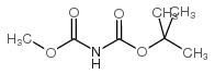 亚氨基二羧酸叔丁基甲酯结构式