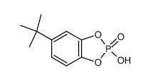 4-tert-Butylcatechol cyclic phosphate Structure