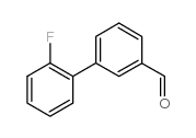 2′-氟联苯基-3-甲醛结构式