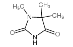 1,5,5-TRIMETHYLHYDANTOIN structure