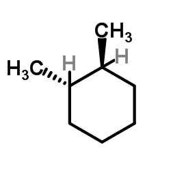 trans-1,2-Dimethylcyclohexane Structure