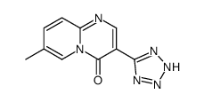 7-methyl-3-(2H-tetrazol-5-yl)pyrido[1,2-a]pyrimidin-4-one Structure