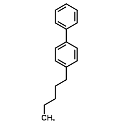 4-Pentylbiphenyl Structure