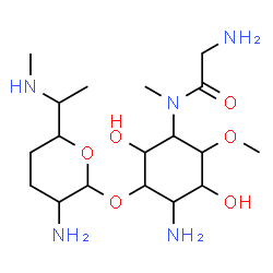 6'-N-methylfortimicin A Structure