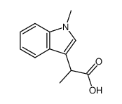 1H-Indole-3-aceticacid,-alpha-,1-dimethyl-(9CI)结构式