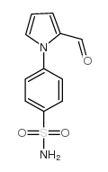 4-(2-甲酰基-1H-吡咯-1-基)苯磺胺结构式