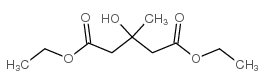 3-羟基-3-甲基-戊二酸二乙酯结构式