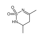 3,5-dimethyl-3,4-dihydro-2H-1,2,6-thiadiazine 1,1-dioxide Structure