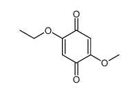2-ethoxy-5-methoxycyclohexa-2,5-diene-1,4-dione结构式