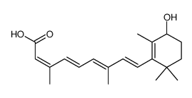 4-Hydroxy-13-cis-Retinoic acid Structure