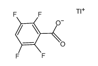 thallous 2,3,5,6-tetrafluorobenzoate结构式
