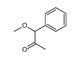1-methoxy-1-phenylpropan-2-one结构式