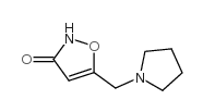 5-(1-吡咯烷甲基)-3(2H)-异噁唑酮结构式