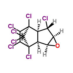(-)-TRANS-HEPTACHLOREPOXIDE Structure