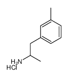 1-(3-methylphenyl)propan-2-amine,hydrochloride结构式