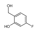 4-氟-2-羟基苯甲醇结构式