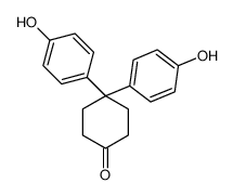 4,4-bis(4-hydroxyphenyl)cyclohexan-1-one结构式