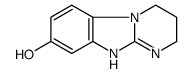 (9CI)-1,2,3,4-四氢嘧啶并[1,2-a]苯并咪唑-8-醇结构式