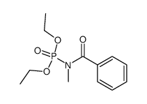 diethyl benzoylmethylphosphoramidate Structure
