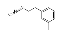 1-(2-azidoethyl)-3-methylbenzene结构式