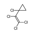 1-氯-1-(三氯乙烯基)环丙烷结构式