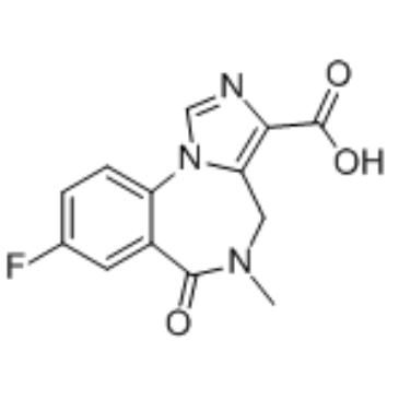 Flumazenil acid Structure