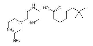 neodecanoic acid, compound with N-(2-aminoethyl)-N'-[2-[(2-aminoethyl)amino]ethyl]ethylenediamine结构式