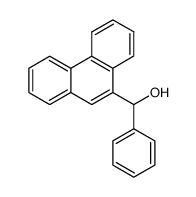(+/-)-Hydroxy-phenyl-(phenanthryl-(9))-methan Structure