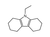 9-ethyl-2,3,4,5,6,7,8,9-octahydrocarbazole结构式