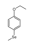 Benzene, 1-ethoxy-4-(methylseleno)- (9CI)结构式