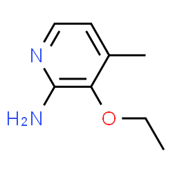 2-Pyridinamine,3-ethoxy-4-methyl- Structure