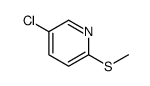 5-Chloro-2-(methylthio)pyridine结构式