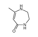 7-methyl-3,4-dihydro-1H-1,4-diazepin-5(2H)-one Structure