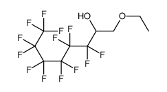 1-ethoxy-3,3,4,4,5,5,6,6,7,7,8,8,8-tridecafluorooctan-2-ol结构式