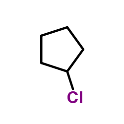 Chlorocyclopentane structure
