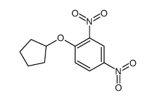 1-cyclopentyloxy-2,4-dinitrobenzene Structure