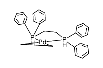 {Pd(1,2-bis(diphenylphosphanyl)ethane)(C2H4)} Structure