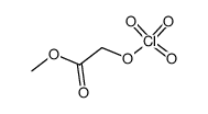 carbomethoxymethyl perchlorate Structure