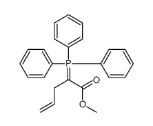 methyl 2-(triphenyl-λ5-phosphanylidene)pent-4-enoate结构式