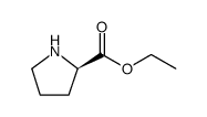D-脯氨酸乙酯结构式