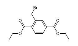 diethyl 2-(bromomethyl)terephthalate Structure