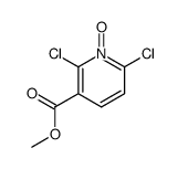 2,6-二氯烟酸甲酯 N-氧化物结构式