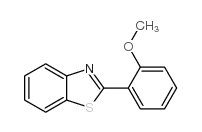 2-(2-Methoxy-phenyl)-benzothiazole结构式