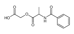 Benzoyl-DL-alanin-glykolester Structure