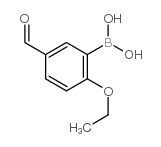 (2-乙氧基-5-甲酰基苯基)硼酸结构式